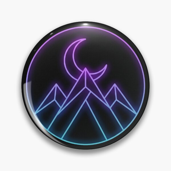 Item preview, Lunar Peaks designed and sold by Stickersdevelop.