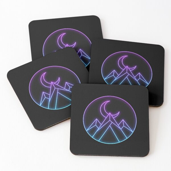 Item preview, Lunar Peaks designed and sold by Stickersdevelop.