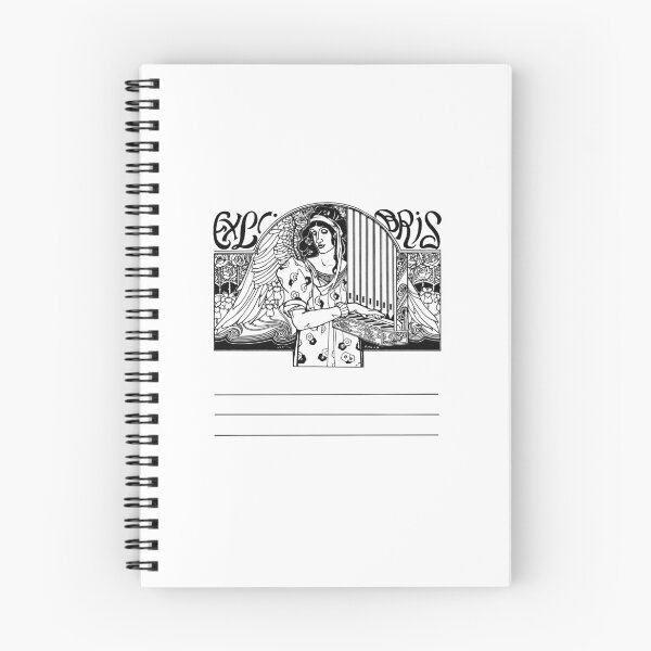 Item preview, Antique Vintage Ex Libris Bookplate - Angel designed and sold by thefinishedswan.