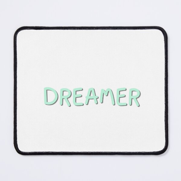 Item preview, Dreamer Simple Positive Typography designed and sold by FlowerBanks.