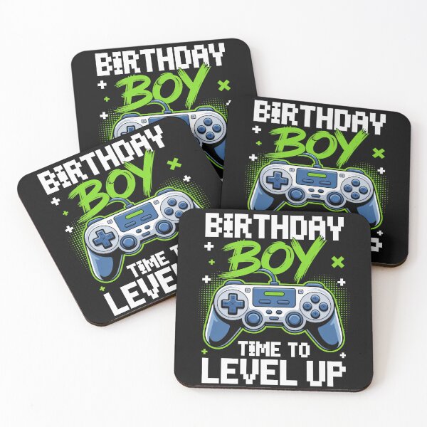 Item preview, Birthday Boy Time To Level Up Gaming Celebration Gamer designed and sold by AmaXONIC.