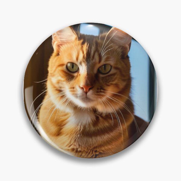 Item preview, Animals - Ginger Tabby Cat, Golden Light and Intense Gaze designed and sold by DoodyPets.