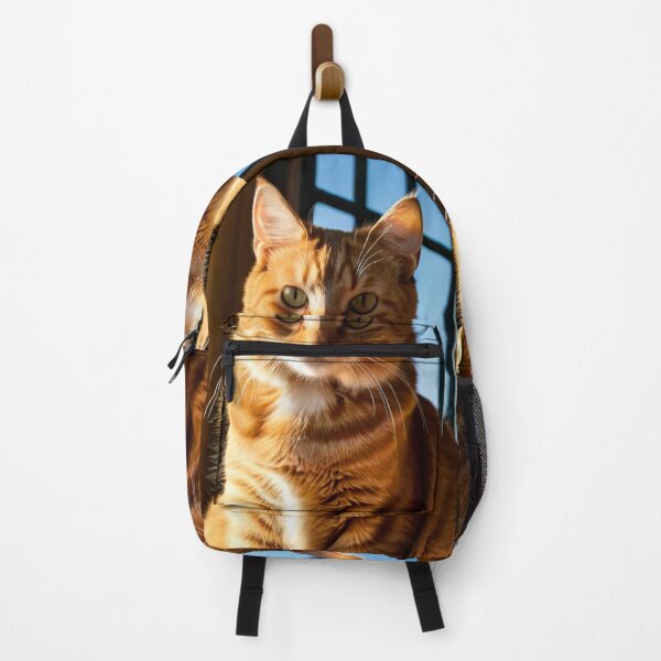 Item preview, Animals - Ginger Tabby Cat, Golden Light and Intense Gaze designed and sold by DoodyPets.