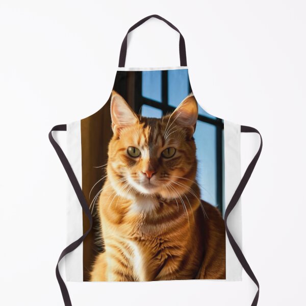 Item preview, Animals - Ginger Tabby Cat, Golden Light and Intense Gaze designed and sold by DoodyPets.
