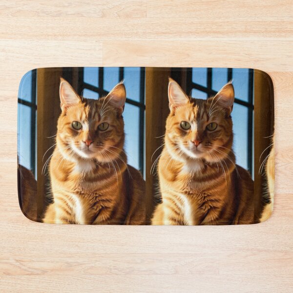 Item preview, Animals - Ginger Tabby Cat, Golden Light and Intense Gaze designed and sold by DoodyPets.