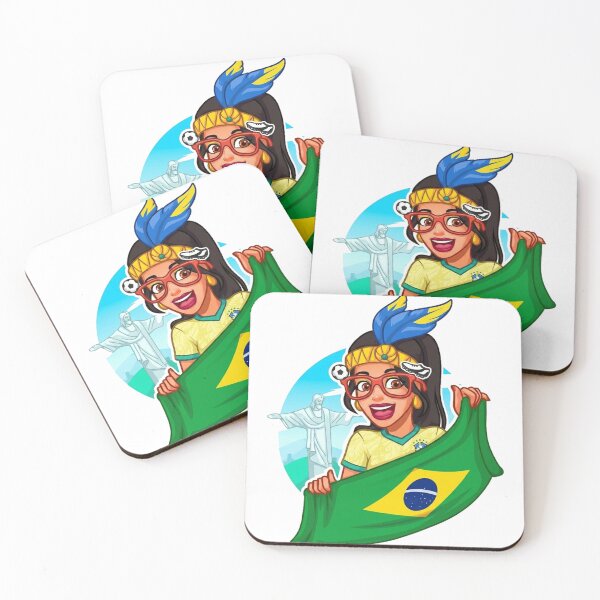 Item preview, Brazil Soccer Girl designed and sold by clintang.
