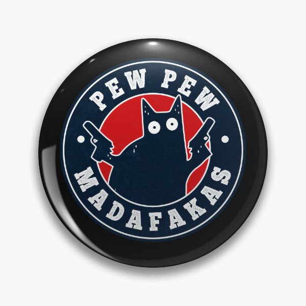 Item preview, Pew Pew Madafakas Cat Meme Funny Cat Lover designed and sold by AmaXONIC.