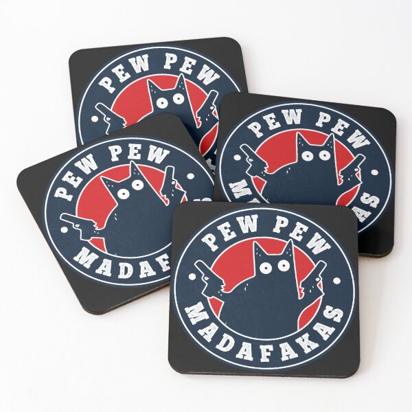 Item preview, Pew Pew Madafakas Cat Meme Funny Cat Lover designed and sold by AmaXONIC.