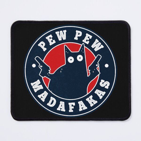 Item preview, Pew Pew Madafakas Cat Meme Funny Cat Lover designed and sold by AmaXONIC.