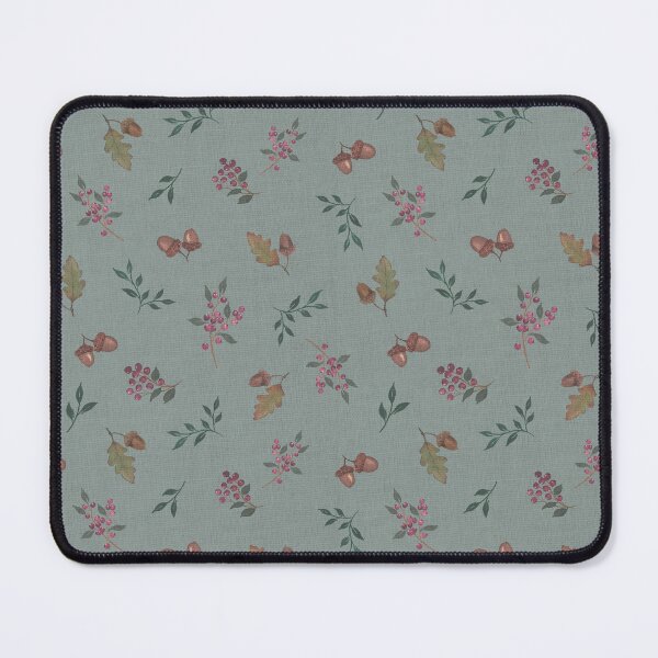 Item preview, Woodland Acorn Berry Toss  Autumn Watercolor  Pattern designed and sold by Designs by christel_treiber.