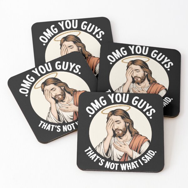 Item preview, Omg You Guys. That's Not What I Said. Jesus Christian Humor Meme designed and sold by AmaXONIC.