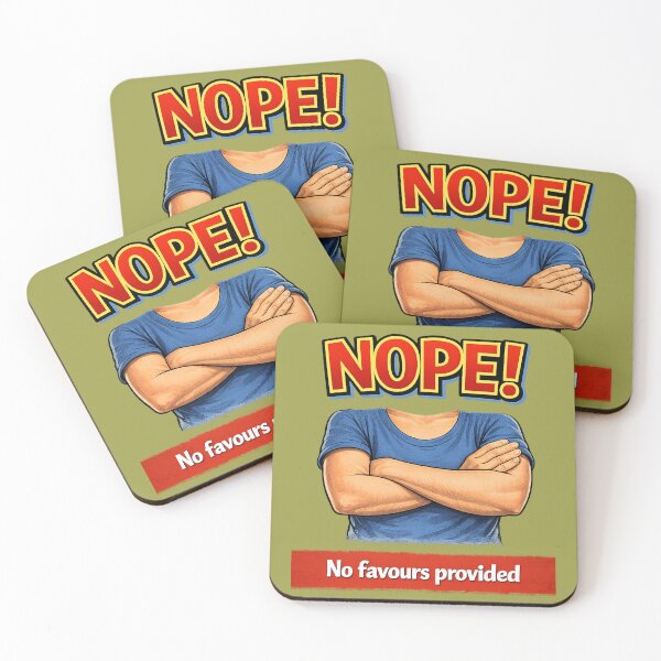 Item preview, Nope designed and sold by LaffinLair.