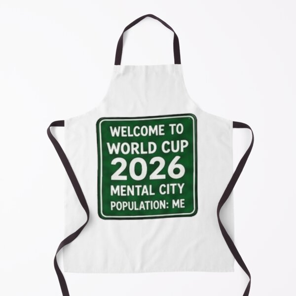 Item preview, Welcome to World Cup 2026 Mental City Population Me designed and sold by Pixanova.
