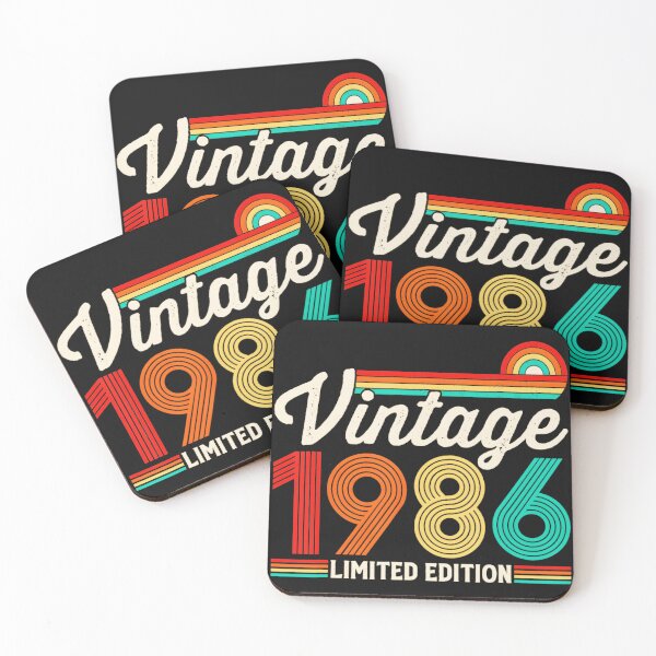 Item preview, Vintage 1986 Limited Edition Born In 1986 Birthday Year designed and sold by AmaXONIC.