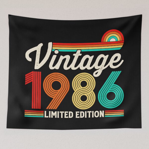 Item preview, Vintage 1986 Limited Edition Born In 1986 Birthday Year designed and sold by AmaXONIC.