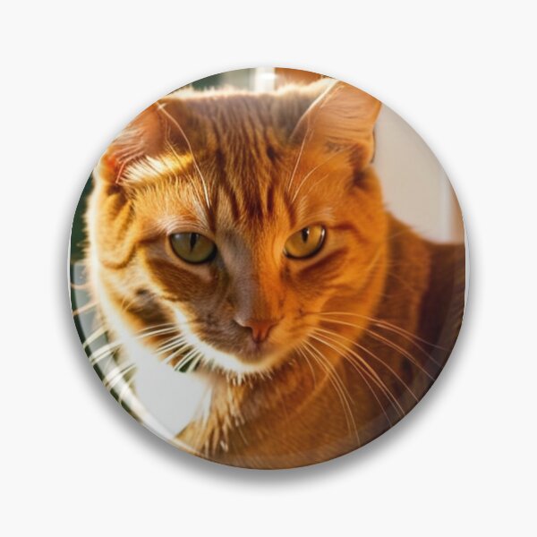Item preview, Animals - Ginger Tabby Cat, Portrait in Golden Light designed and sold by DoodyPets.