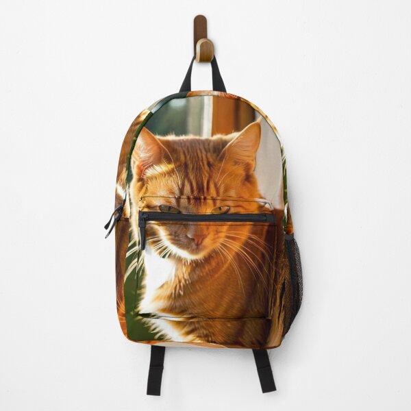 Item preview, Animals - Ginger Tabby Cat, Portrait in Golden Light designed and sold by DoodyPets.