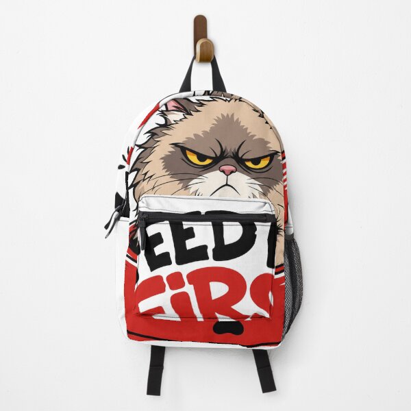 Item preview, Feed Me First Funny Grumpy Cat designed and sold by Inovo13.