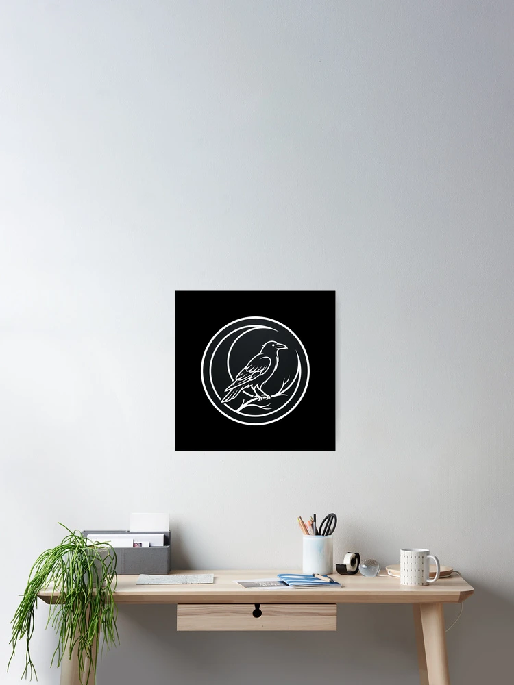 Thumbnail 2 of 3, Poster, Raven Mark designed and sold by Stickersdevelop.