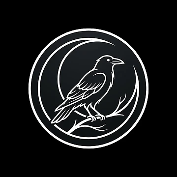 Artwork thumbnail, Raven Mark by Stickersdevelop