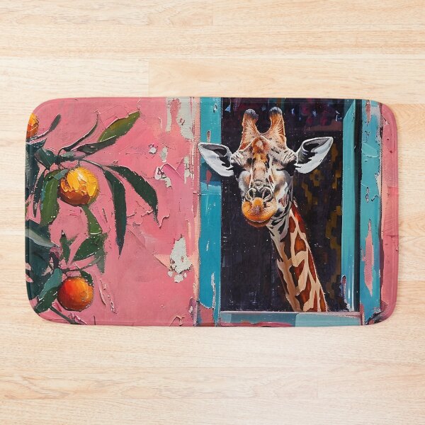 Item preview, Giraffe and Orange tree designed and sold by Creativity  Island.