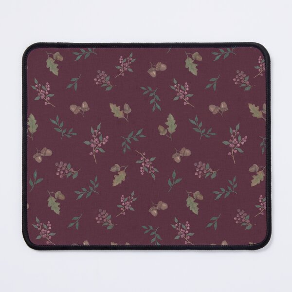 Item preview, Woodland Acorn Berry Toss Autumn Watercolor Pattern designed and sold by Designs by christel_treiber.