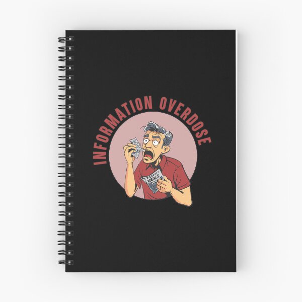 Item preview, Information Overdose - Digital Age Satire designed and sold by Ngeblart.