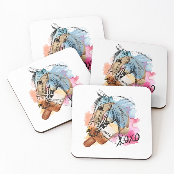 Item preview, Painted horse With Love designed and sold by HeavenlyKiss.