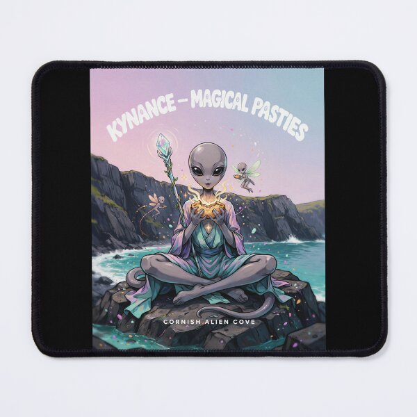 Item preview, Kynance Cove Alien Magical Pasty — Cornish Folklore Fantasy T-Shirt V4 designed and sold by DarylWelsh2024.