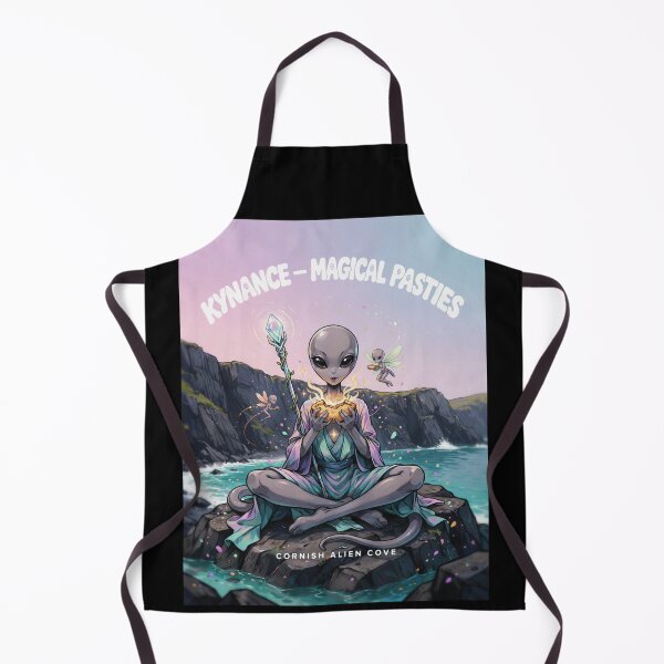 Item preview, Kynance Cove Alien Magical Pasty — Cornish Folklore Fantasy T-Shirt V4 designed and sold by DarylWelsh2024.