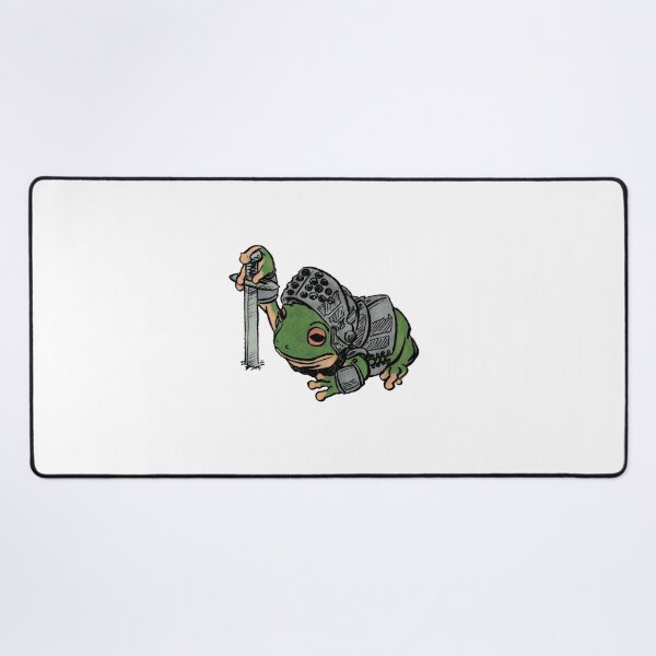 Item preview, Frog Knight at your service designed and sold by Tom Tung, Cartoonist.