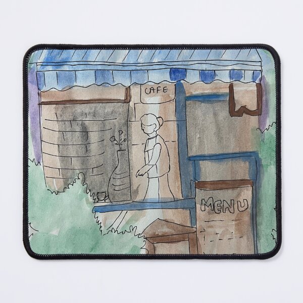 Item preview, Cafe in woods designed and sold by RitikaGarg.