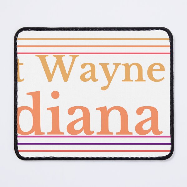 Item preview, Fort Wayne Indiana City Marked On State Map designed and sold by TheIconSmith.