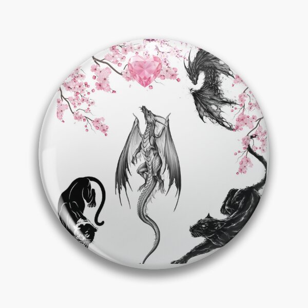 Item preview, Dragon with flowers designed and sold by Szynszylek03.