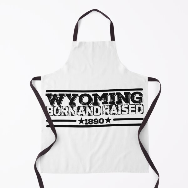 Item preview, Wyoming Born and Raised 1890 designed and sold by HB Shirts.