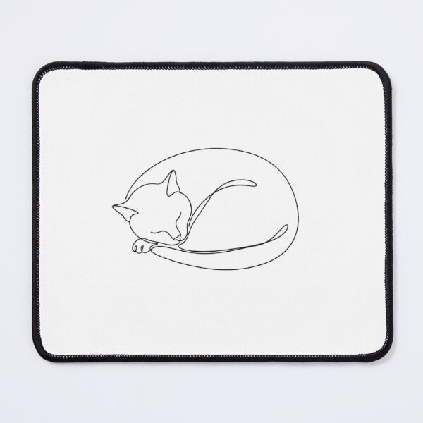 Item preview, Minimalist Cat Line Art designed and sold by Larrysamdesign.