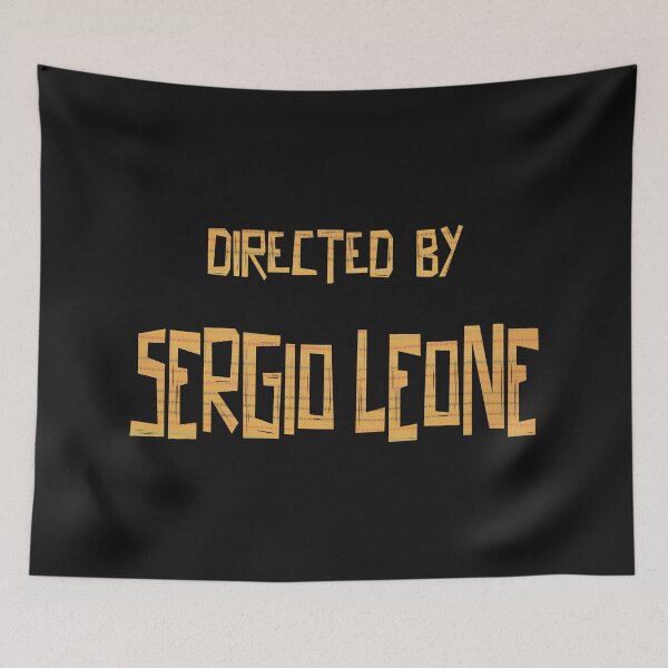 Item preview, Directed by Sergio Leone designed and sold by MORKINO POSTERS.