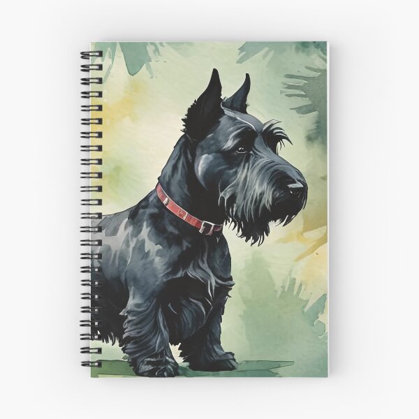 Item preview, Scottish Terrier Watercolor Dog Art designed and sold by MaverlyShop.
