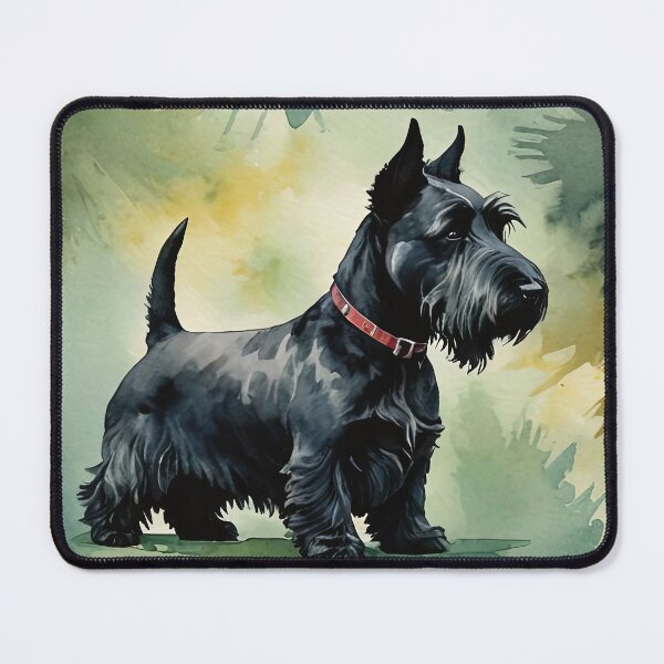 Item preview, Scottish Terrier Watercolor Dog Art designed and sold by MaverlyShop.