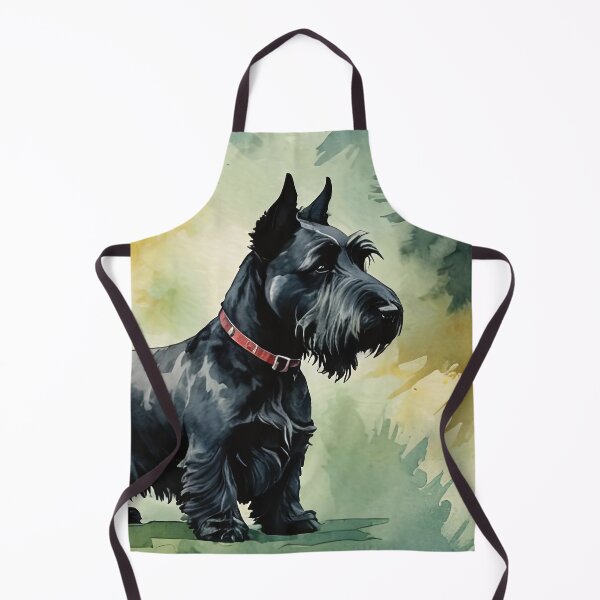 Item preview, Scottish Terrier Watercolor Dog Art designed and sold by MaverlyShop.