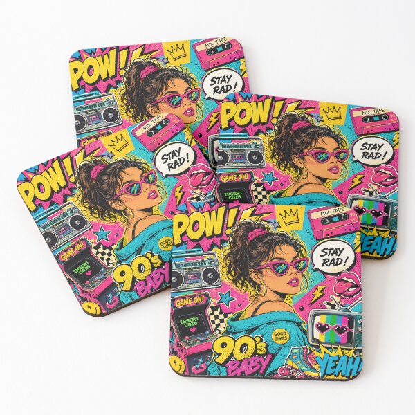 Item preview, 90s Baby Retro Comic Pop Art designed and sold by Gdesigns2026.