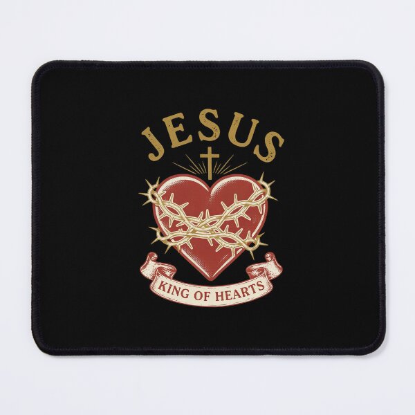 Item preview, Jesus King of Hearts — Sacred Heart Christian Faith Cross Religious Gift designed and sold by DONT ASK CLUB.