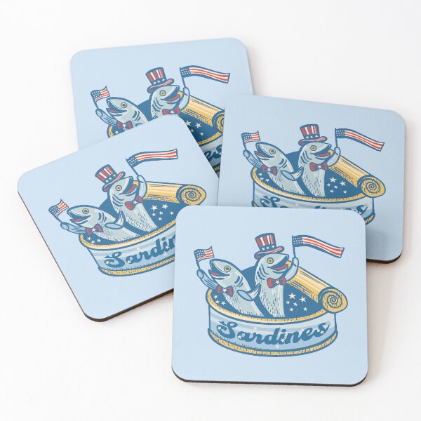 Item preview, Patriotic Vintage Sardines in a Can designed and sold by IvysCreativityHouse.