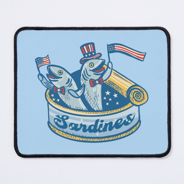 Item preview, Patriotic Vintage Sardines in a Can designed and sold by IvysCreativityHouse.