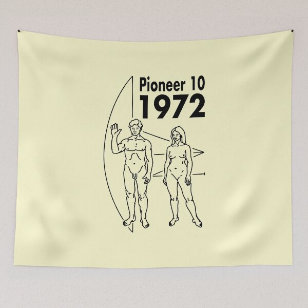 Item preview, Pioneer Plaque 1972 - Interstellar Message designed and sold by Ngeblart.