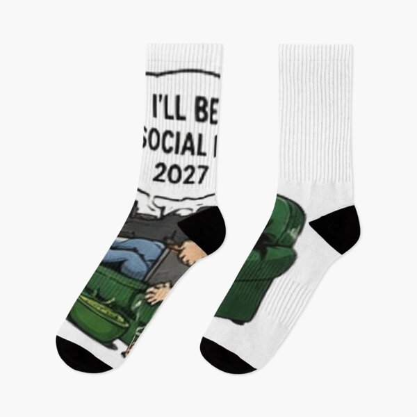 Item preview, I'll Be Social in 2027 Funny Introvert designed and sold by Pixanova.