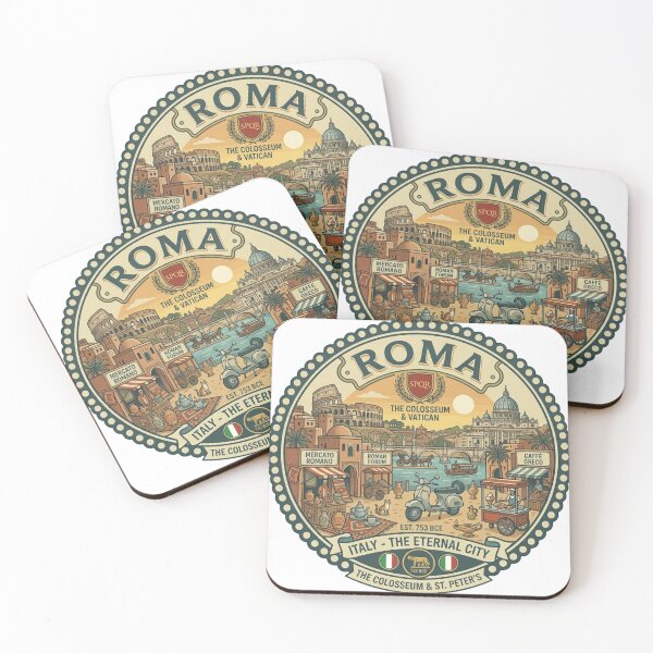 Item preview, Vintage Rome Italy Colosseum Travel Poster Illustration Art designed and sold by EverBranz-stor.