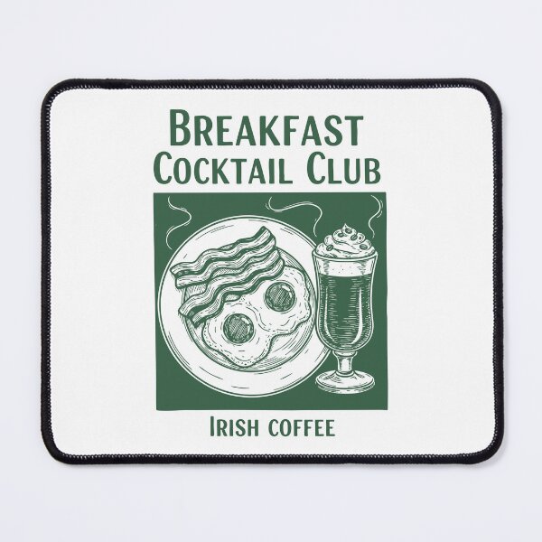 Item preview, Breakfast Cocktail Club Irish Coffee Bacon Brunch designed and sold by LuminOrb.