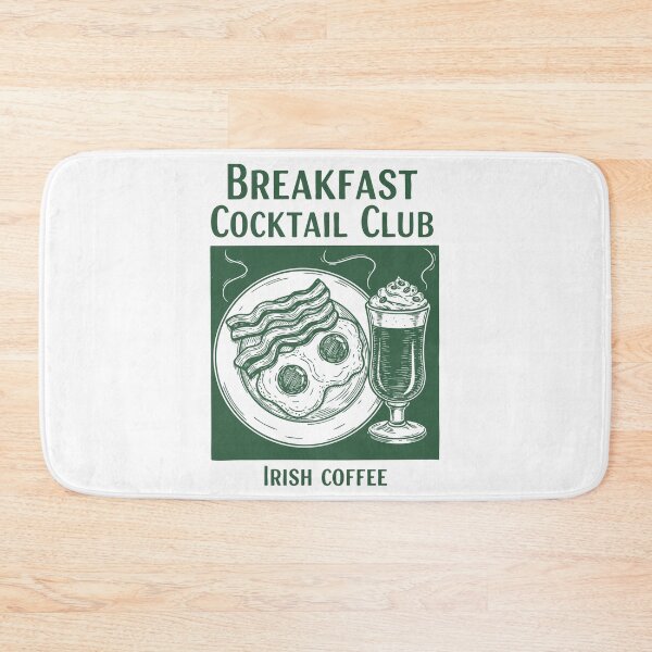 Item preview, Breakfast Cocktail Club Irish Coffee Bacon Brunch designed and sold by LuminOrb.