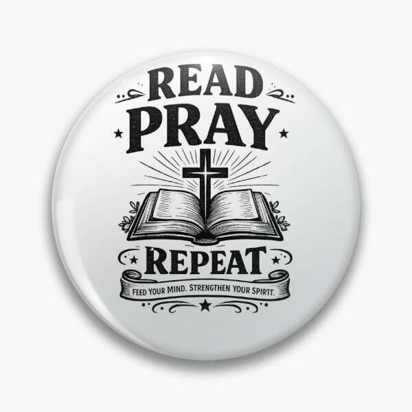 Item preview, Read Pray Repeat Christian Faith Design | Bible Study Christian Gift | Scripture Reader Shirt designed and sold by astersgraphics.